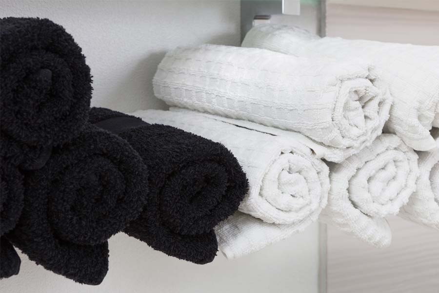 Hospitality Brands Offer Black Cosmetic Towels with Purpose 1