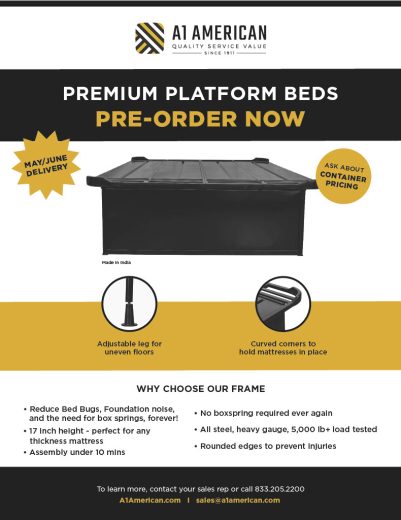 A1 American Premium Platform Bed1024_1